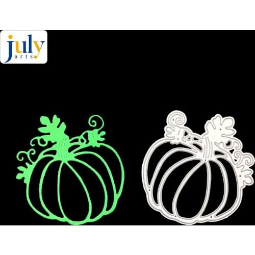 Julyarts Pumpkin Metal Cutting Dies for Embossing Card Making Scrapbooking Metal For Card Making DIY 63*65mm