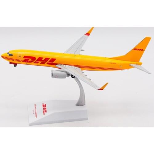 1:200 Scale B737-800 N916SC DHL Cargo Planes Model Airplanes Transavia Airlines Alloy Aircraft Plane collectible model toy