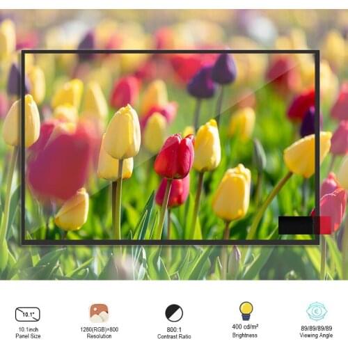 Original AUO B101EAN01.6 10.1 Inch LVDS Interface Resolution 1280×800 SRGB FHD Display Screen TFT 400 Nits LCM Module