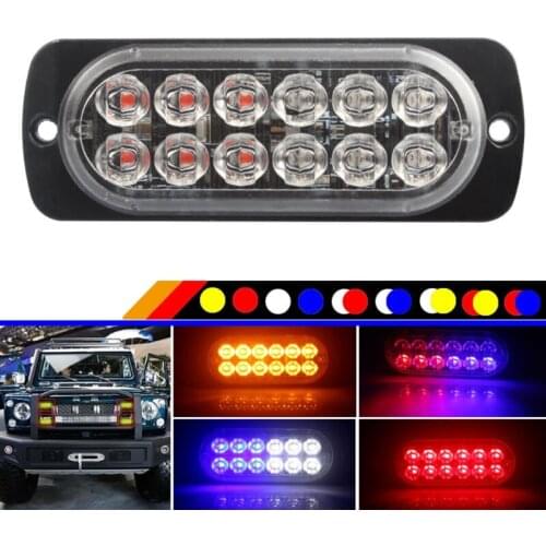 Warning Light, Strobe Ligh Flashing Light Flash Module Emergency Light Warning Flashing Light For Emergency For SUV,Truck, Auto