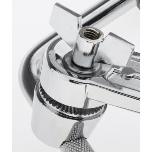Durable All Metal Stand Cymbal Arm with Clamp for Cymbal Parts