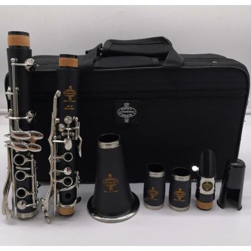 Professional Bb Clarinet Bakelite RC PRESTIGE Ebony Wood Clarinets Nickel Silver Key Musical Instruments Case Mouthpiece Reeds