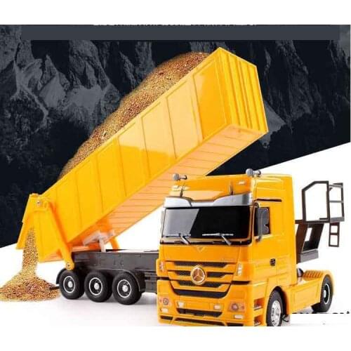 Rc Truck Big Kids Electric Car Toy Radio Rc Container Truck Rc Trailer Children RC Truck Model Toy Car Remote Control Truck Big