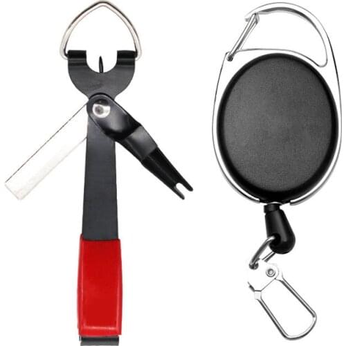 Fishing Quick Knot Tool Fast Tie Knotter Fly Tying Line Cutter Clipper Nipper Line Scissors Pliers Retractor Fishing Tackle
