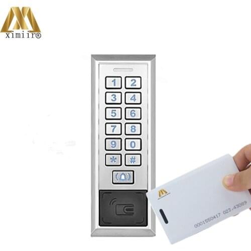 Access Control System Single Door Access Controller M601 Surface Waterproof Smart RFID Card Reader Door Security