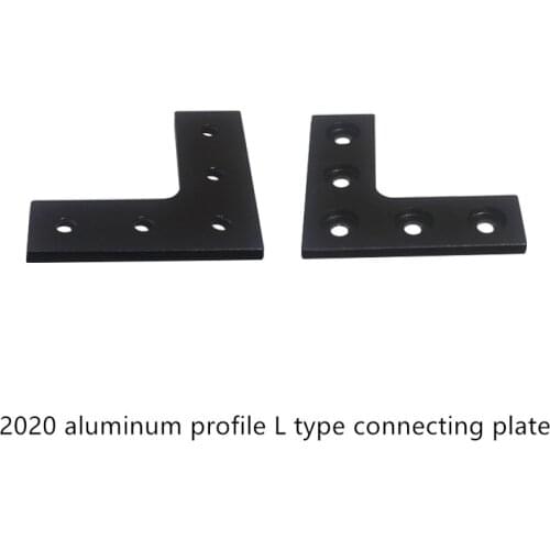 LINK CNC 3d Printer parts 2020 Aluminum profile L type connection plate corner fittings Bracket