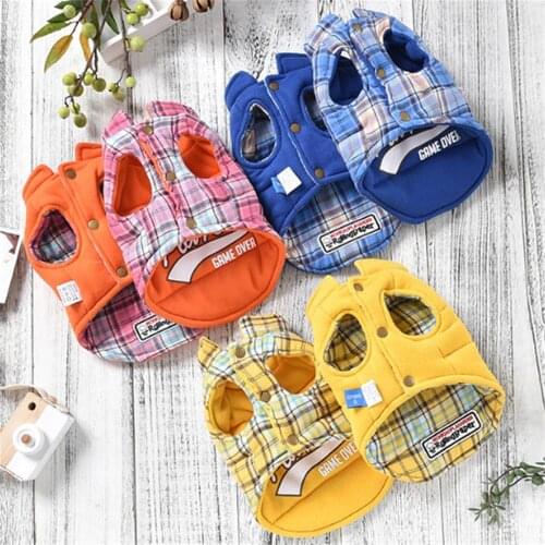 Winter Pet Dog Clothes For Small Dogs Clothing Warm Dog Coat Jacket Puppy Cat Clothes For Dogs Pets Clothing French Bulldog Pug