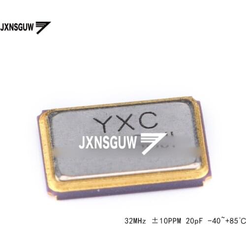 10PCS 5032 SMD passive crystal oscillator/YSX531SL 32MHz 10PPM 20pF X503232MSB4SI 4 foot
