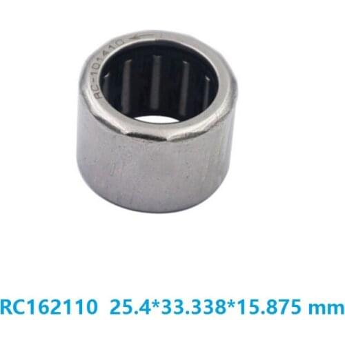 50pcs/lot RC162110 1" Bore Diameter Inch Size One Way Clutch Needle roller Bearing 25.4*33.338*15.875 mm