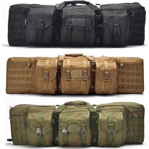 94CM Tactical Molle Nylon Gun Bag Rifle Case Military Backpack For Sniper Airsoft Holster Shooting Hunting Accessorie SES0070
