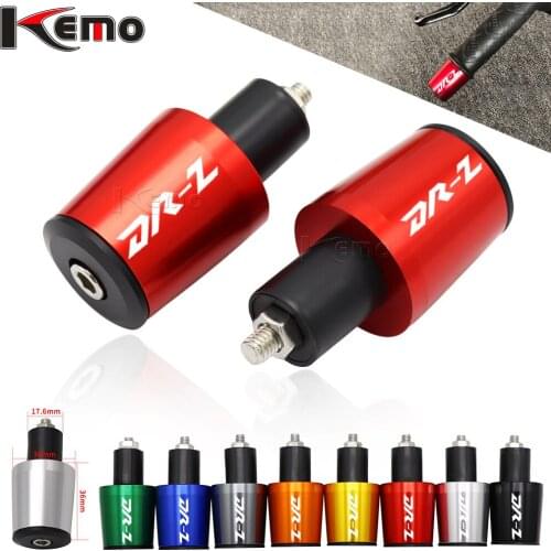 For SUZUKI DRZ DR-Z Motorcycle 7/8''22mm CNC Aluminum Handlebar Grips Handle Bar Cap End Plugs