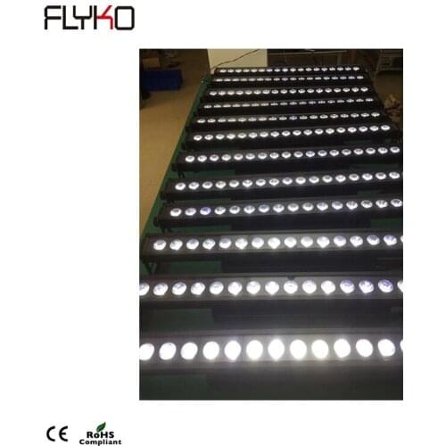 Free shipping Hot sale DMX-control 6 in 1 RGB power wash light linear wall wash light
