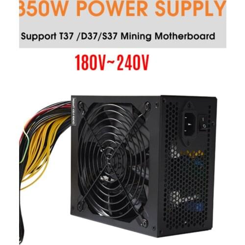 Power Supply Mining Rig ATX 1850W For Bitcoin miner Coin Ethereum 1800w Support T37 D37 S37 Mining Motherboard High Efficiency