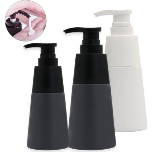 Lotion Bottle Fillable Conical Press Liquid Soap Travel Sub-bottling for Shampoo Shower Gel Hand Soap Bathroom Accessories