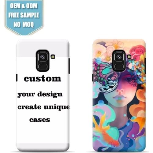 A Sad Girl Phone Case Custom Print for Samsung A5 A6 A7 A8 A9 For Samsung Series Full Wrap Printing Cases Drop ship support
