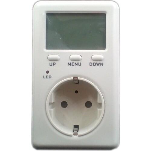 Digital Electricity Energy Meter Tester Monitor indicator Voltag Power Balance Energy saver Meter WF-D02A EU plug Germany France