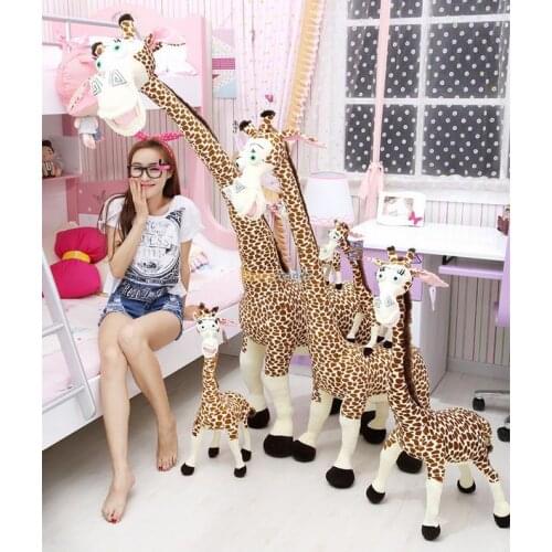 Fancytrader Biggest 71'' / 180cm Super Soft Plush Stuffed Madagascar Giraffe Toy, Nice Gift For Babies, Free Shipping FT50155