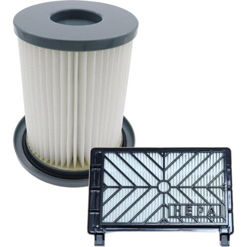 2pcs Vacuum Cleaner Accessories HEPA Filters+12cm Filter Element For Philips FC8712 FC8714 FC8716 FC8720 FC8722 HEPA Filter