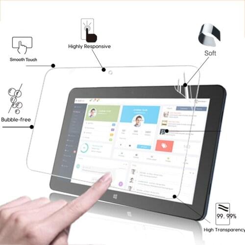 High Clear Glossy screen protector film For Cube iwork 1X 11.6" hd lcd screen protective film with retail package in stock
