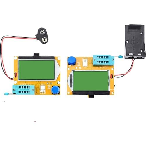 LCR-T4 ESR Meter Transistor Tester Diode Triode Capacitance SCR Inductance LCD Screen Tester
