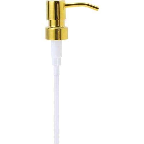 Bird Head Soap Lotion Pumps Leak Proof Metal Dispenser Pump Lid Seal Dispensing Foam Pump with Plastic Tube for Mason Jar Bottle