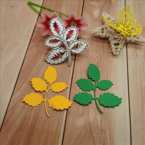 Foliage Metal Cutting Dies for DIY Scrapbooking Album Paper Cards Decorative Crafts Embossing Die Cuts