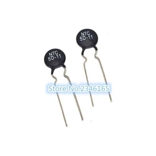 10pcs Thermistor Resistor NTC 5D-11 Thermal Resistor