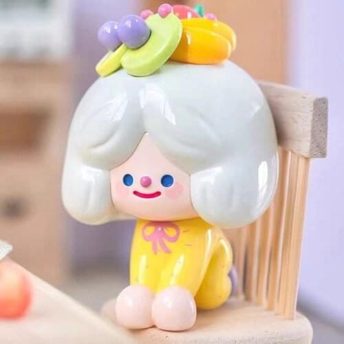 RiCO Afternoon Tea Series of Blind Box and Lovely Young Girl Heart Hands Do Doll Toys Furnishing Articles Girls Gift Home Decor