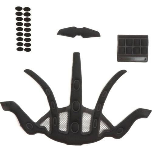 Helmet Inner Padding Net Foam Pads Kits Sealed Sponge Protective Lining Liner Cushion Mats for Bike Cycling Riding Racing Sports