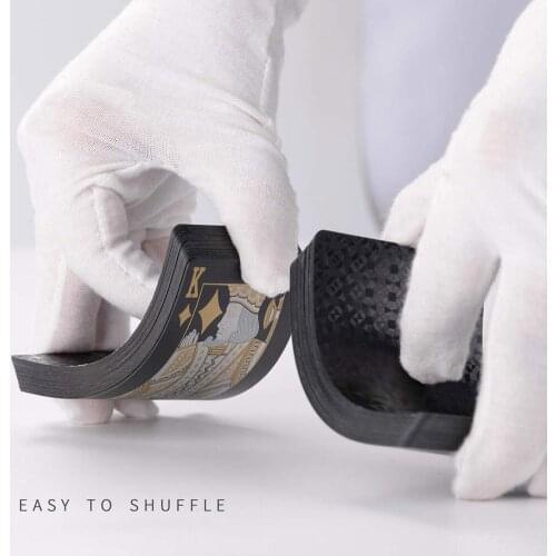 Waterproof Plastic PVC Playing Cards Sets Magic Tricks Poker Creative Gift Collection Gambling Board Game Classic Tricks Tool