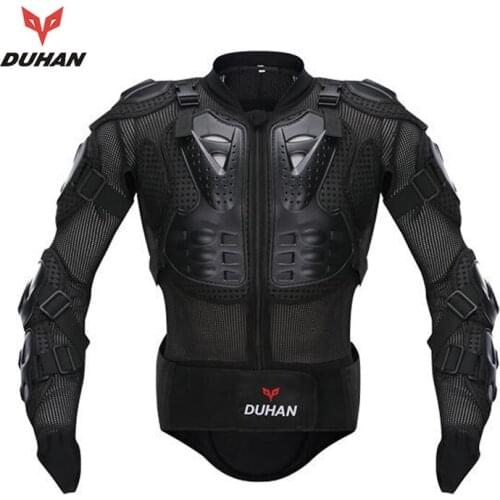 DUHAN Genuine Racing Full Body Armor Spine Chest Protection Jacket ATV Motocross Motorcycle Riding Body Protective Gear Guards
