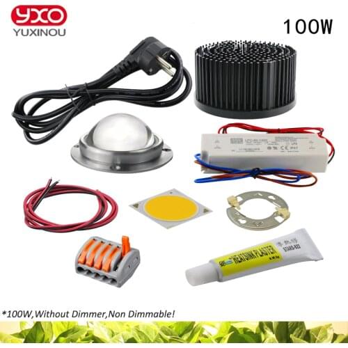 100W 200W 300W CREE CXB3590 COB LED Grow Light DIY Module Full Spectrum LED Grow Lamp Indoor Plant Ideal Holder MEANWELL Driver