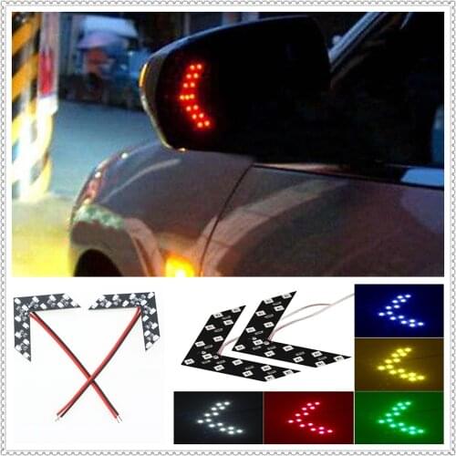 2Pcs Car LED Arrow Panel Rearview Mirror Indicator Turn Signal Light forKia Sportage Sorento Sedona ProCeed Optima K900