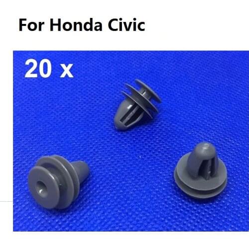 20x For Honda 91560-SP0-003 Interior Door Panel and Trim Retainer Clips- Civic Del Sol Integra etc