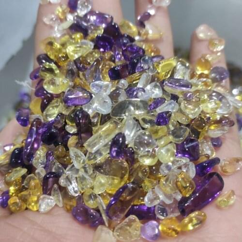 50-1000g Gravel Coloured Glaze Crystal Buddha Aquarium Fish Tank Stones and Minerals