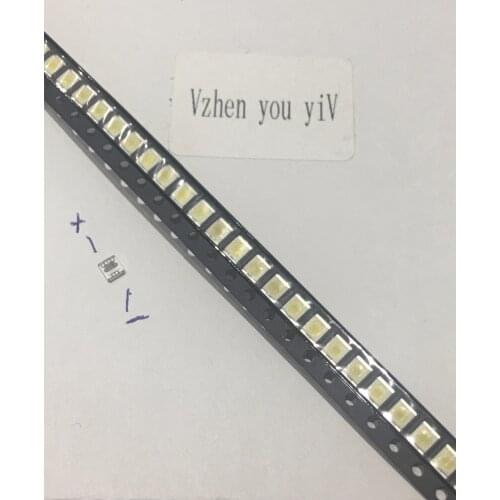 80pcs FOR Original SEOUL LED LCD TV backlight lamp beads lens 1W 3v 3528 2835 cool white light bead