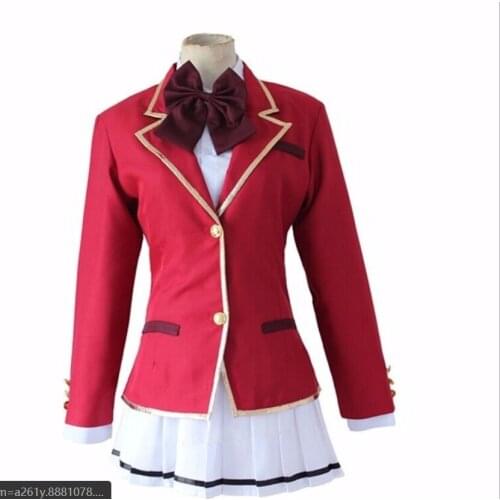 Classroom of the Elite Cosplay Costume Cos Horikita Suzune Cosplay Halloween Party High Quality Costume Men/Women Anime