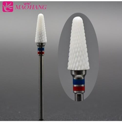MAOHANG Super Ceramic Nail Drill Bit For Electric Nail Drill Manicure Machine Accessories Nail Art Tools Nail Cutter Files Bits