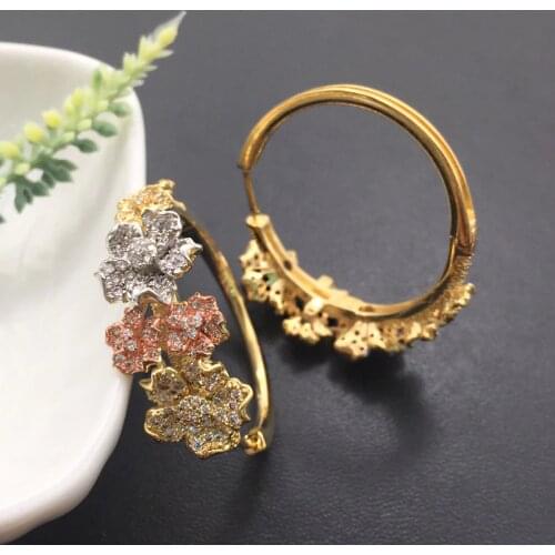 Lanyika Fashion Jewelry Trendy Oval Ear Loops Micro Plated Zircon Exquisite Wedding Party Earrings Bridal Daily Best Gift