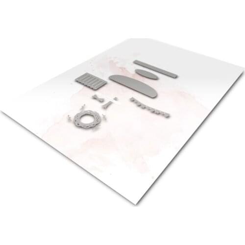 Flower Pillars Die Set New Arrival 2021 Metal Cutting Die Scrapbooking DIY Decoration Craft Embossing Stencil Stansmallen Albums