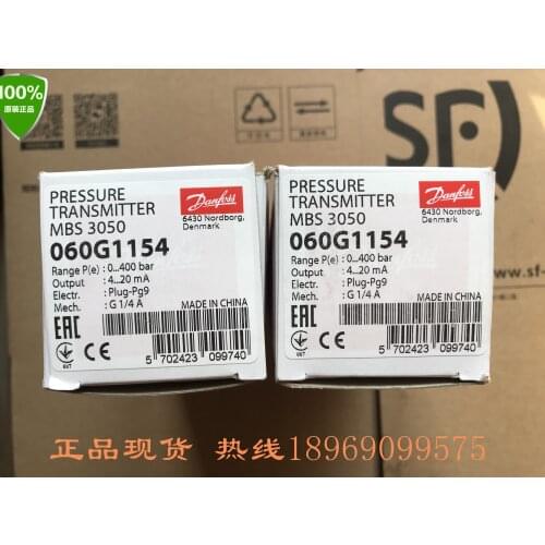New Danfoss pressure sensor transmitter MBS 3050-060G1154 genuine spot