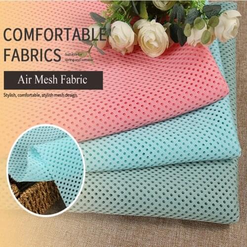 Baby Bath Net Air Mesh Fabric for Children Shoes Sewing Clothes Home Textile by the Meter