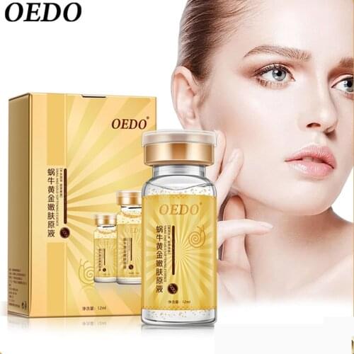 OEDO 24K Gold Snail Anti-wrinkle Serum Nourishing Acne Mark Removal Anti-aging Firm Improve Fine Lines Essence Smooth Skin Face