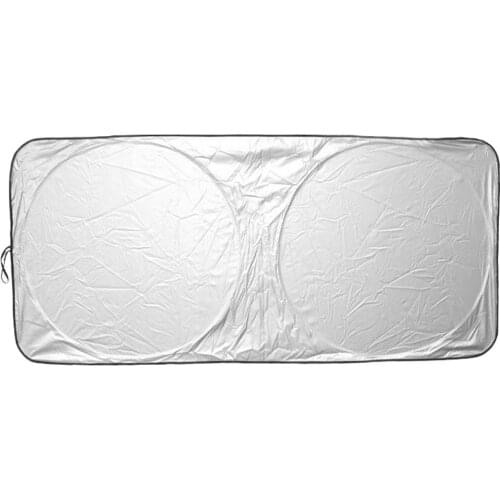 142x67CM Universal UV Protection Shield Front Rear Car Window Sunshade Sun Shade Visor Windshield Cover Auto Car Anti Snow Ice