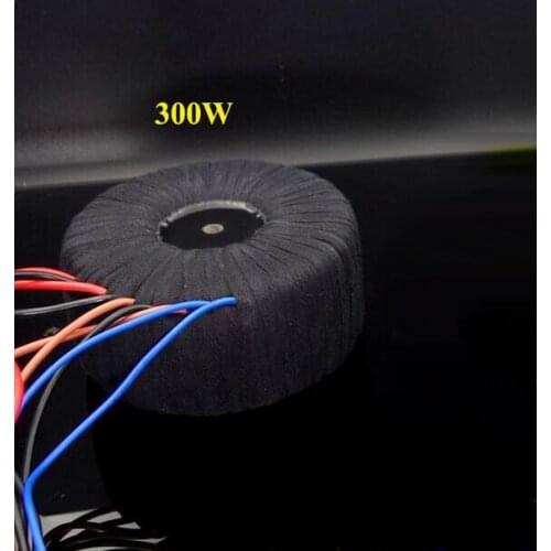 300VA power input 220v output dual 35v single 12v toroidal transformer
