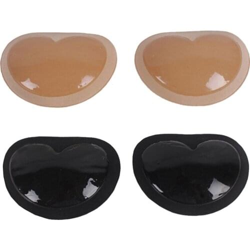 1 Pair Woman Sport Padded Sponge Foam Push Up Enhancer Chest Cup Thick Bikini Swimwear Inserts Triangle Bra Pad Lift Cup Pad