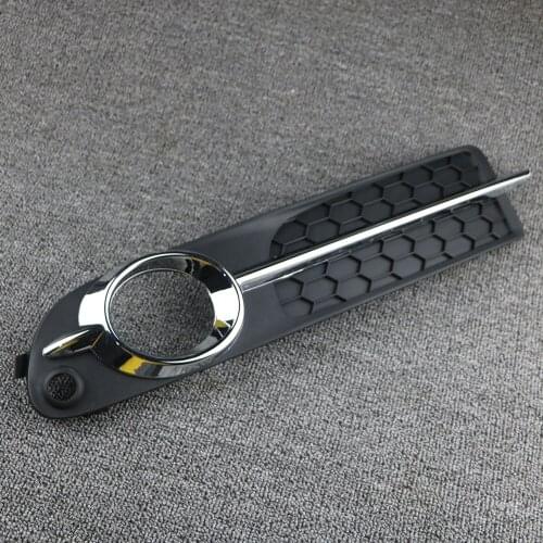 30790919 Front Left Chrome Bumper Fog Light Lamp Foglight Cover Moulding Trim For Volvo S80 V70 2008 2009 2010