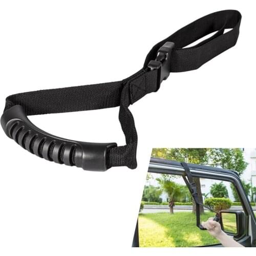 Auto Adjustable Car Handle Standing Aid Safety Handle Vehicle Support Nylon Handle Car Assist Device for Elderly, Disabled, Preg