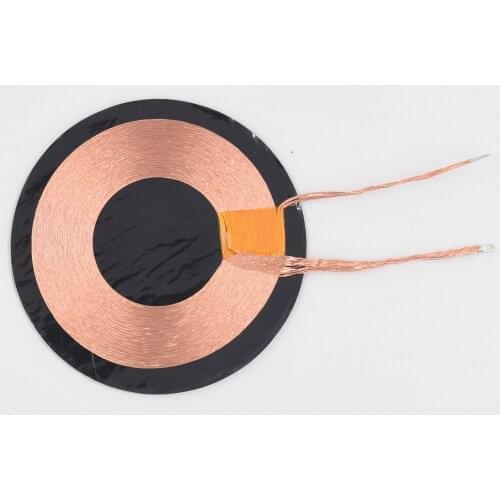 10uH50mm wireless charging wireless power supply coil with magnetic separator XKT-L47