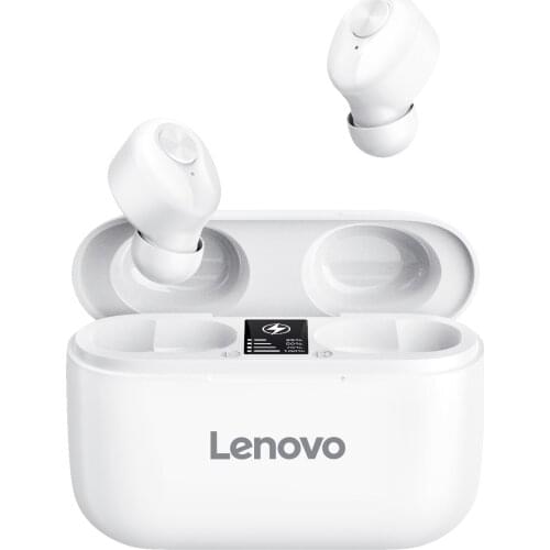 Lenovo HT18 Wireless Earphone Bluetooth 5.0 Headphone TWS In-ear Sports Earbuds HiFi Stereo Sound Noise Reduction Headset w/ Mic
